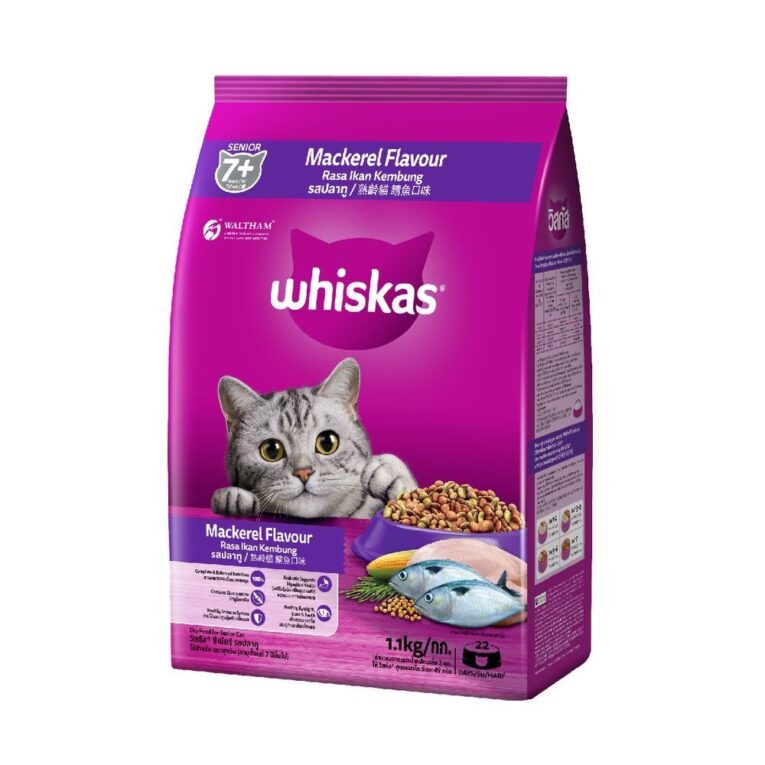 Whiskas Senior Mackerel 1.1kg