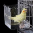 Acrylic Bird Bath Box - ห้องอาบน้ำสำหรับนก แบบกล่องอะคลิลิค (452158)
