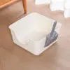 CAT_TOILET_BOX Cat Litter Box High Rim - กระบะทรายแมวแบบยกขอบสูง (30x30x18cm) (456752)