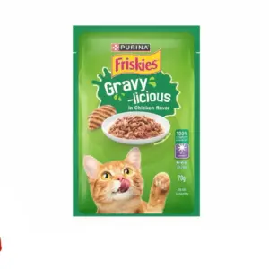Friskies Gravy-licious In Chicken Flavor 70g