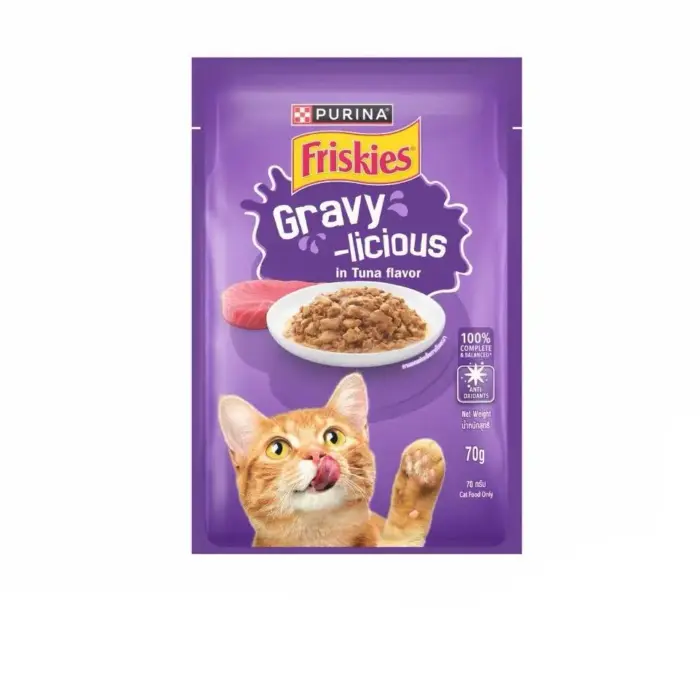 Friskies Gravy-licious In Tuna Flavor 70g