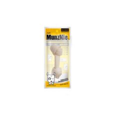MunzNie Pet Snacks - หนังวัวผันรูปทรงกระดูก 4นิ้ว