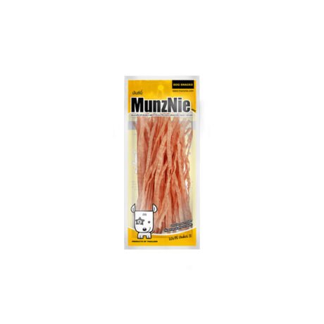 MunzNie Pet Snacks - ปลาเส้นหมา-แมว รสปูอัด