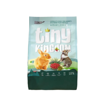 อาหารกระต่าย 450664 Tiny Kingdom Rabbit Food Gojiberry Plus Formula - อาหารกระต่ายสูตรเสริมโกจิเบอรี่ 300g