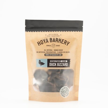 Hoya Barkery Dehydrated Duck Gizzardt - กึ๋นเป็ดอบแห้ง 50g