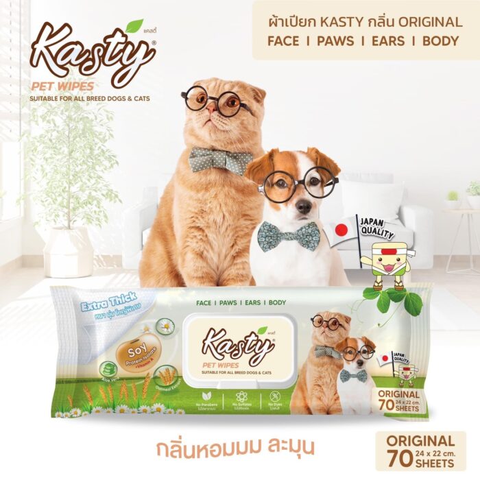 พบคำแนะนำในการเลือกกรงนกที่สมบูรณ์แบบ 7 Kasty Pet Wipes Original