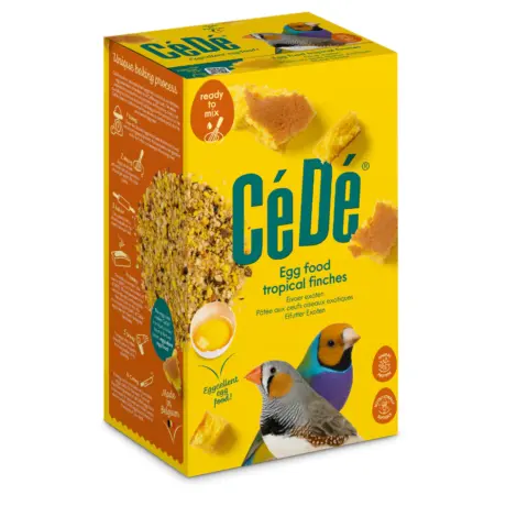 CéDé Eggfood Tropical Finches - อาหารไข่ซีดี สำหรับนกฟินช์ 1kg