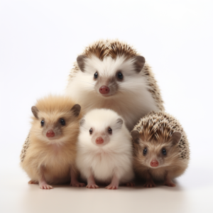 tonizuka4737 real hedgehog with friends white background 5fc1a56d 920b 4e64 b32a a0355c0b78ea 1