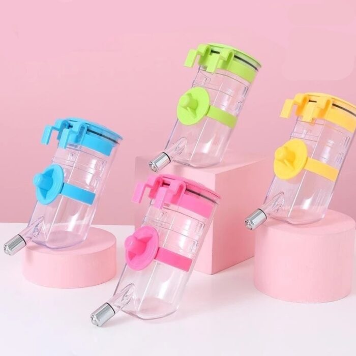 Water Dispensor Bottle - ขวดน้ำแบบแขวนกรง รุ่นเปิดฝาบน สำหรับสัตว์เลี้ยง 500ml (462851)