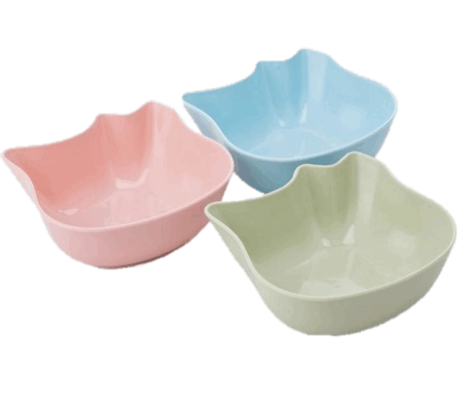 Morio Cat Food Bowl BO431 - ชามข้าวแมว สีพาสเทล (437304)