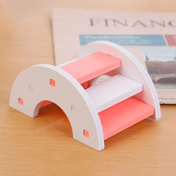 TBD Hamster Toy Colorful Bridge - ของเล่นหนูแฮมเตอร์ สะพาน (9x6x5cm) (470123)