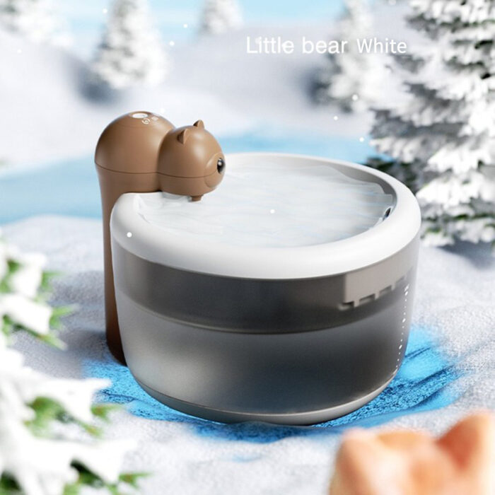 AIWO Pet Drinking Fountain 2.2L - น้ำพุแมวอัตโนมัติ รุ่นระบบเซ็นเซอร์ ความจุน้ำ 2.2 ลิตร (471258)