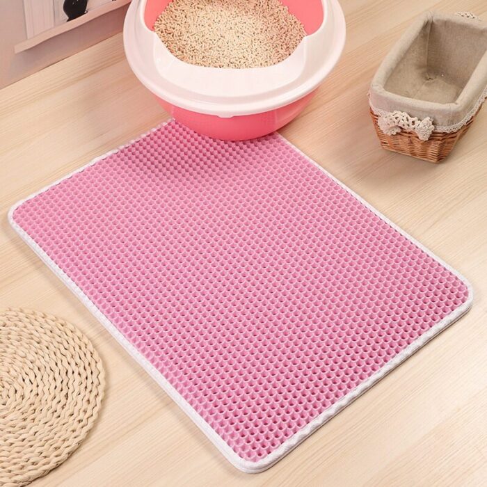 Pet Empire Cat Litter Mat L - แผ่นดักจับทรายแมว 2 ชั้น (55x75cm) (470219)