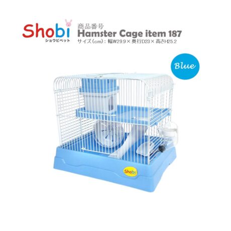 SOOS Shobi 187 Hamster Cage - กรงสำหรับหนูแฮมสเตอร์ (30x23x25cm)(461871)
