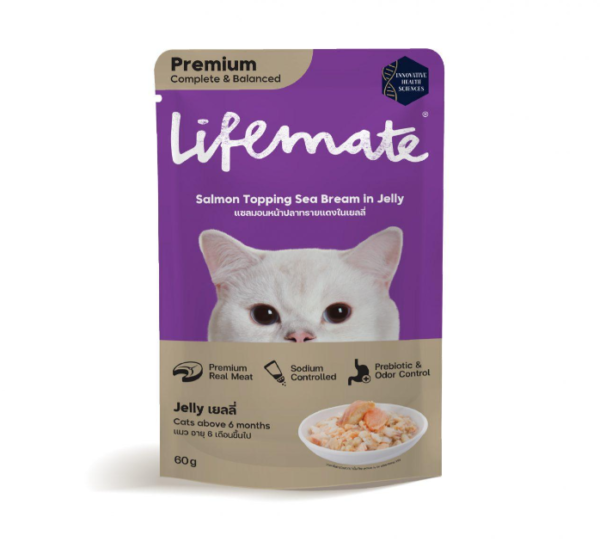 พบคำแนะนำในการเลือกกรงนกที่สมบูรณ์แบบ 9 SOOS Lifemate Pouch Cat Food - อาหารเปียกแมว แซลมอนหน้าปลาทรายแดงในเยลลี่ 70g