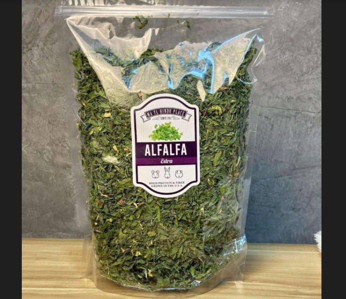 หญ้าอัลฟาฟ่า 12494 Alfalfa Extra Grass - หญ้าอัลฟาฟ่าคัดใบอ่อนล้วน