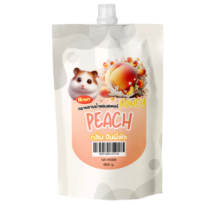 ทรายอาบน้ำหนูแฮมเตอร์ 472348 Honey Hamster Bedding Sand - ทรายอาบน้ำหนูแฮมเตอร์ กลิ่นฮันนี่พีช 500g