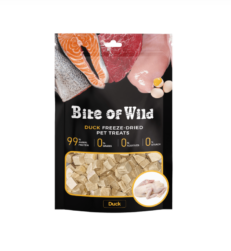 Bite of Wild Duck Freeze Dried - อาหารแมวฟรีซดราย สูตรอกเป็ด 40g (466404)