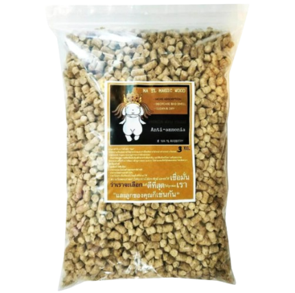 Magic Wood Pellet Sawdust 3kg. - ขี้เลื่อยอัดแท่ง 3กก.