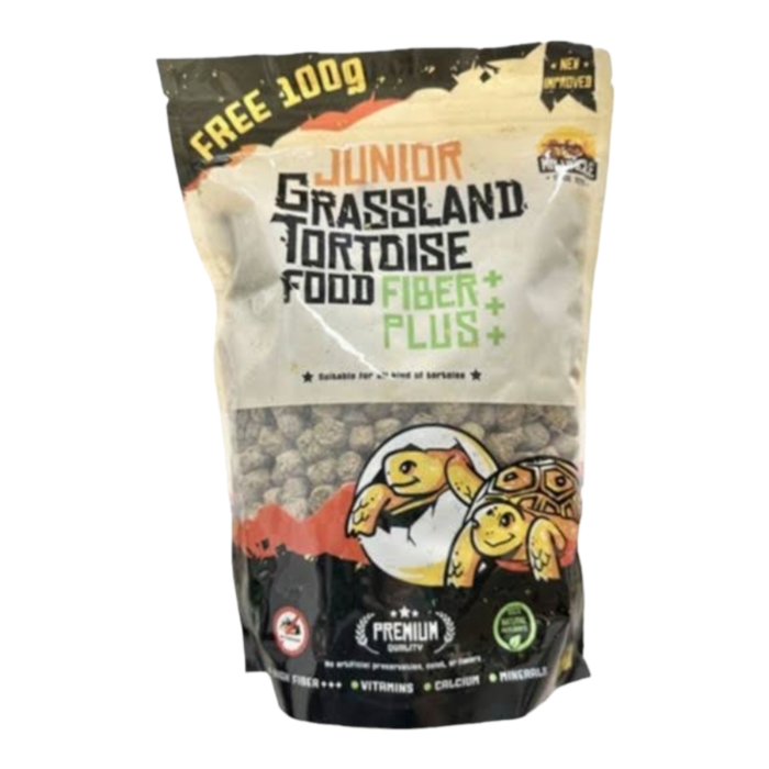 SOOS Mr.Uncle Fiber Plus Formula for Junior Tortoise - อาหารเต่าบกสูตร์ไฟเบอร์สำหรับเต่าเด็ก 410g (462244)