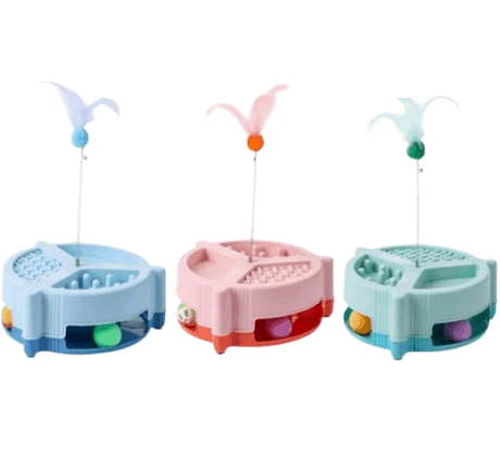 Morio Pet Toy Ball Track TC319 - ของเล่นสัตว์เลี้ยงรางบอล ทรงกลม (463901)