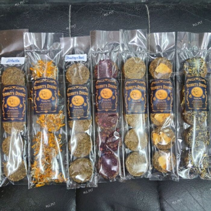 Hobbit's Dining Grass Cookies - คุกกี้หญ้าเกรดพรีเมี่ยม คละรส (5ชิ้น/แพค)(465983)