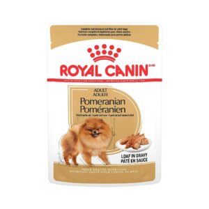Royal Canin Pouch Pomeranian Adult - อาหารเปียกสุนัขโต พันธุ์ปอมเมอเรเนียน 85g (464696)