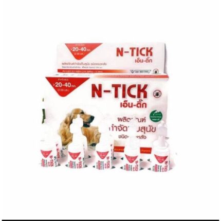 TBD TN-Tick - ยาหยดกำจัดเห็บหมัด หยอดเห็บหมัด สุนัข น้ำหนัก 20-40kg 2.68ml (1หลอด)(467004)