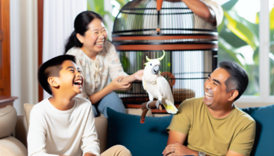 Cacatua with a smile