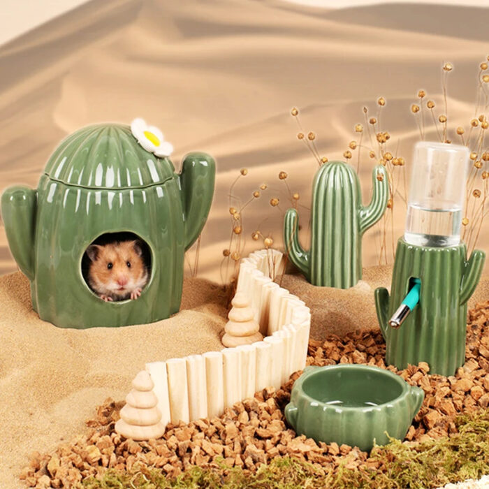 Cactus-hamster-ceramic แฮมเตอร์ไจแอนท์