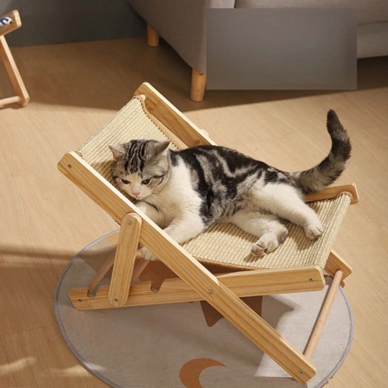 Cat Scratcher Beach Chair Shape