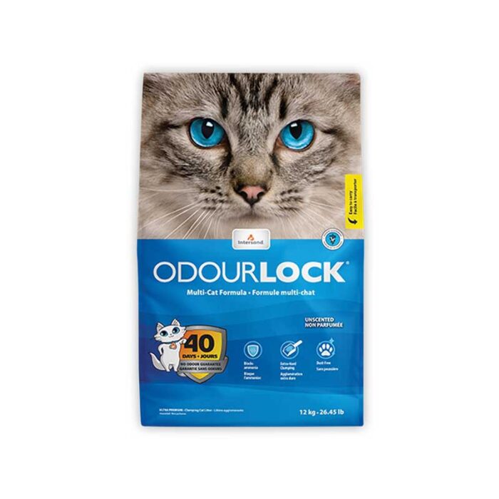 Odour Lock Premium Cat Litter - ทรายแมวหินภูเขาไฟ เกรดพรีเมี่ยม กลิ่นดั่งเดิม 6kg (474323)