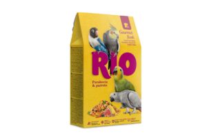 RIO Gourmet food for parakeets and parrots RIO Gourmet Food for Parakeets and Parrots - อาหารนกรวมมิตร 250g