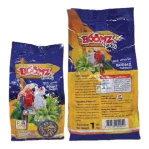 ec5a23e9d23964173fe5affc31b3abc5 BOOMZ Parrot Food - อาหารนกแก้ว 1kg (481122)