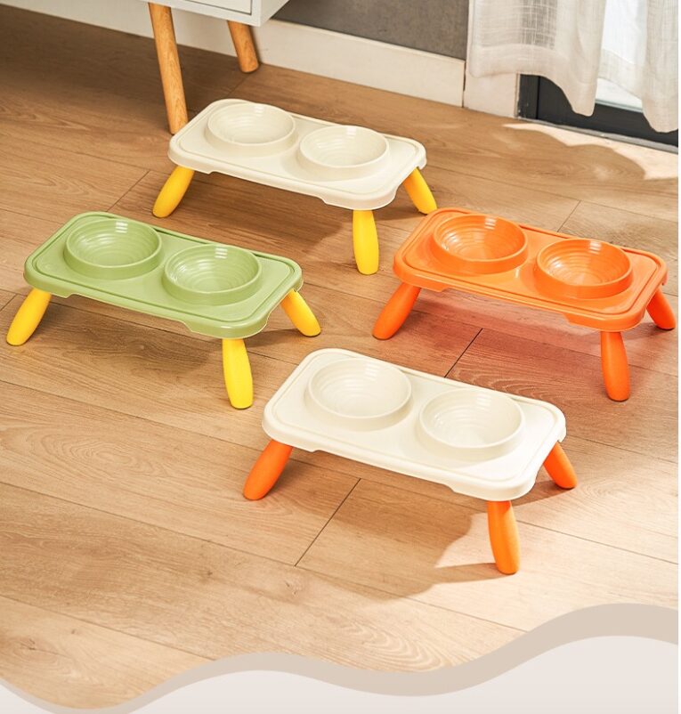 Pet Bowl Elevated Twin