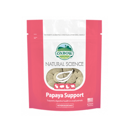 Oxbow Natural Science Papaya Support - อาหารเสริมระบบย่อยอาหาร ผสมมะละกอ 33g