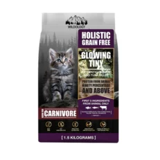 Petheria Wildology Growing Tiny for Cat - อาหารแม่แมวและลูกแมวแบบเม็ดโฮลิสติกเกรนฟรี 1.5kg (497686)