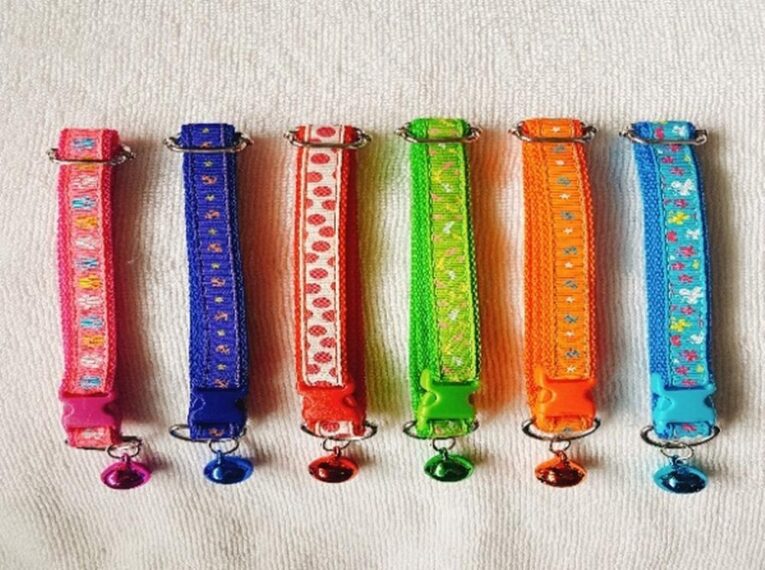 ปลอกคอลิบบิ้น2ชั้น ก้านปูสี 14นิ้ว (MY027)