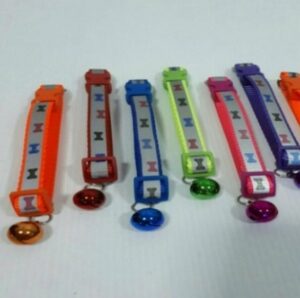 ปลอกคอลิบบิ้น2ชั้น สะท้อนแสงกระดูก 12นิ้ว (MY016) ปลอกคอลิบบิ้น2ชั้น สะท้อนแสงกระดูก 12นิ้ว (MY016)