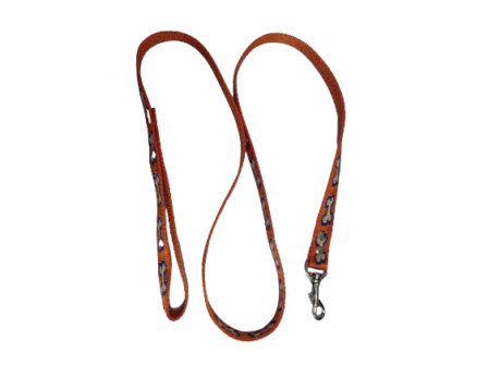 Assorted Pet Leashes - สายจูงสัตว์เลี้ยงลายกระดูก กว้าง6หุน (505748)