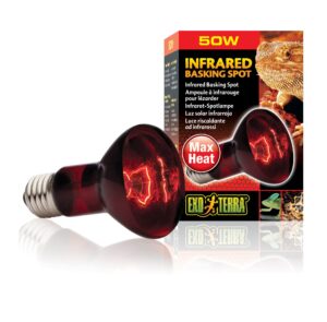 50w-infared-basking-light Exo Terra Infrared Basking Spot 50W - หลอดไฟอินฟราเรดให้ความร้อนช่วงกลางคืน สำหรับสัตว์เลื้อยคลาน ขนาด 50 วัตต์ (501287)