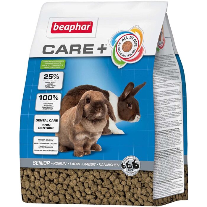 Beaphar CARE Plus Senior Rabbit - อาหารกระต่ายสำหรับอายุ 6 ปีขึ้นไป 1.5kg Beaphar CARE Plus Senior Rabbit - อาหารกระต่ายสำหรับอายุ 6 ปีขึ้นไป 1.5kg