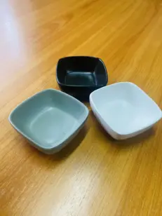 Mini Ceramic Bowl [7cm] - ถ้วยเซรามิคสี่เหลี่ยมขนาดเล็ก [7 ซม.] (511389)
