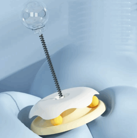 พบคำแนะนำในการเลือกกรงนกที่สมบูรณ์แบบ 9 Boqi Factory Cat Toy YC019 - ของเล่นแมว สปริงล่อแมว พร้อมลูกบอลช่องใส่อาหาร