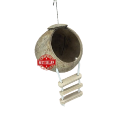 บ้านกะลา 6# - ไม่เจาะรูระบาย มีสะพานเชือก สายห้อยลวด