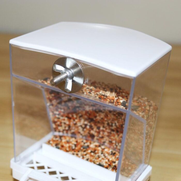 automatic_bird_feeder Automatic Bird Feeder - ที่ให้อาหารสำหรับนกอัตโนมัติ แบบโค้ง (501103)