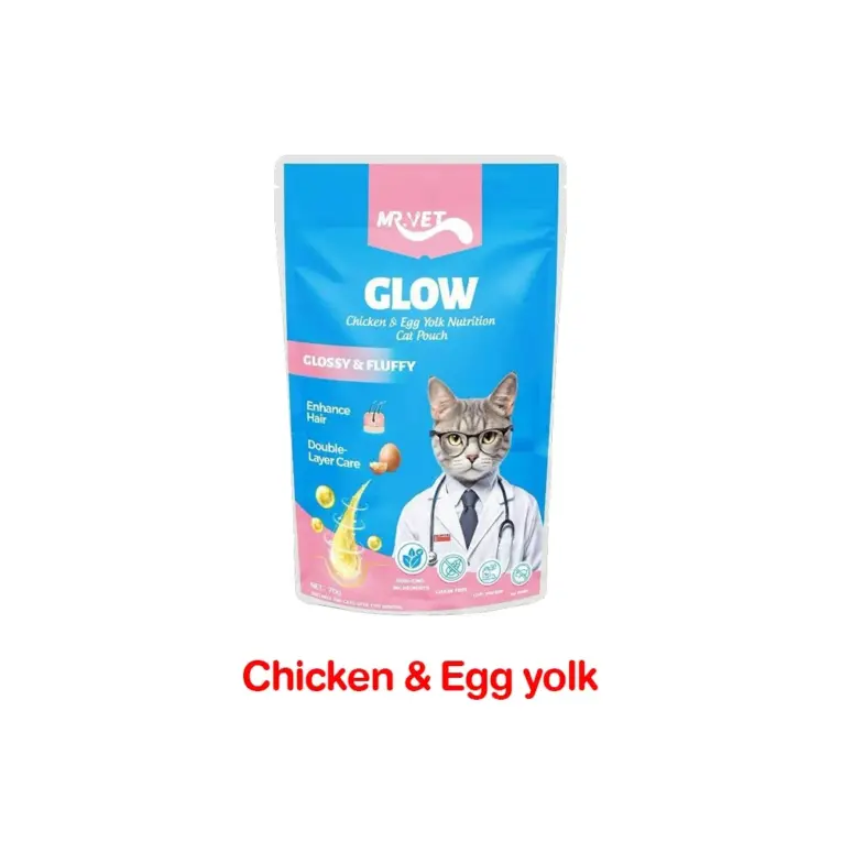 Mr.Vet Glow Glossy Fluffy 70g