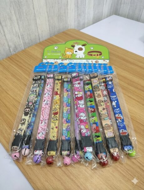Pets Collar - ปลอกคอ 6หุน คละแบบ 20-22นิ้ว (504727)