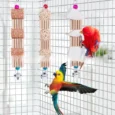 Bird Chew Toy - ของเล่นสำหรับนก แบบบล็อกไม้และกระดองหมึก