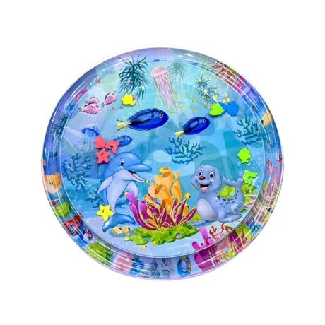 Pet Water Tummy Play Time Mat - ของเล่นสำหรับสัตว์เลี้ยง เบาะน้ำพองลม 3 มิติ (65x65x8cm) (512295)